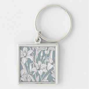 Daylilies Key Ring