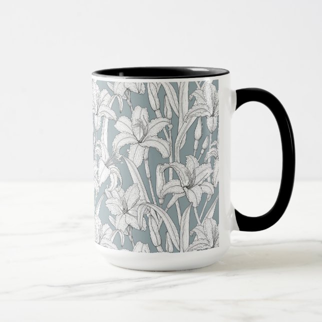 Daylilies Mug (Right)