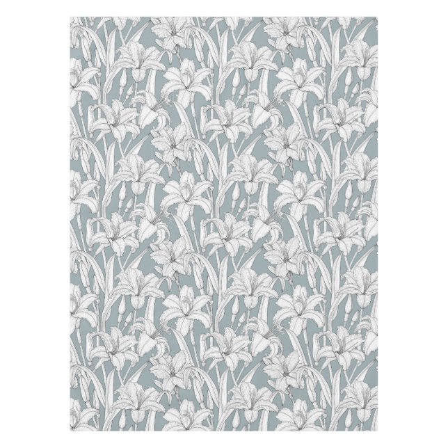 Daylilies Tablecloth (Front)