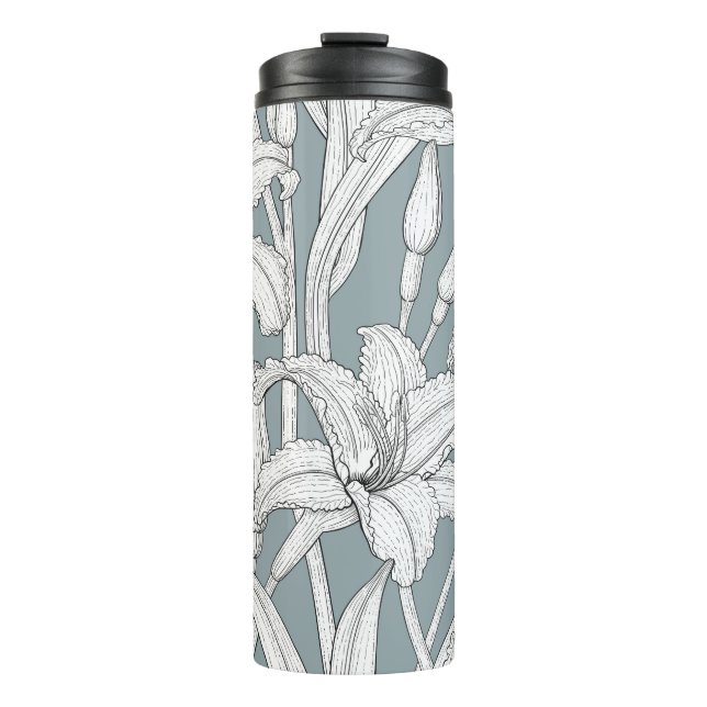 Daylilies Thermal Tumbler (Front)