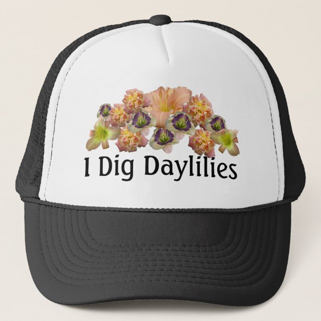 Daylily Collage Cap (Front)