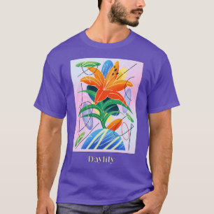 Daylily Garden Flower T-Shirt