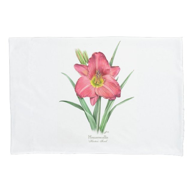 Daylily - Hunter's Torch Pillowcase (Front)