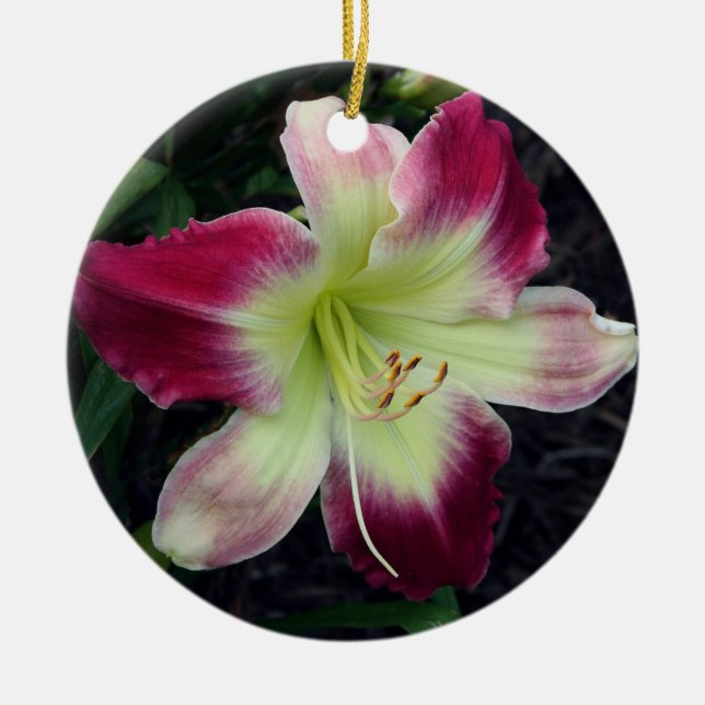 Daylily Ornament (Front)