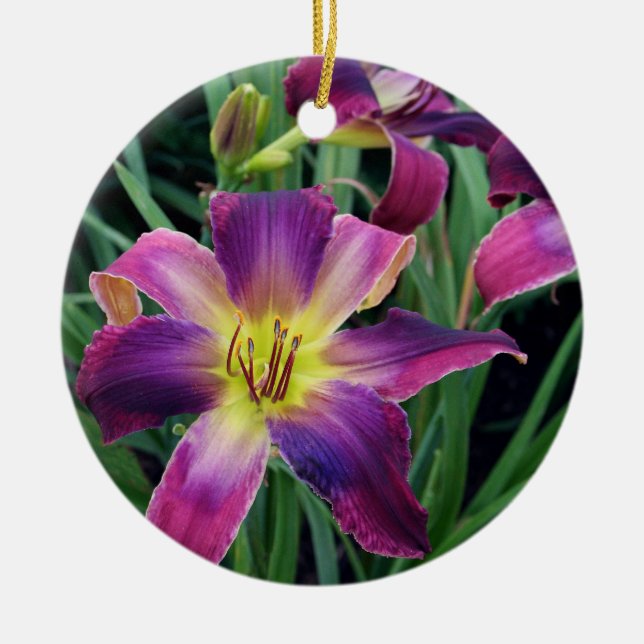 Daylily Ornament (Front)