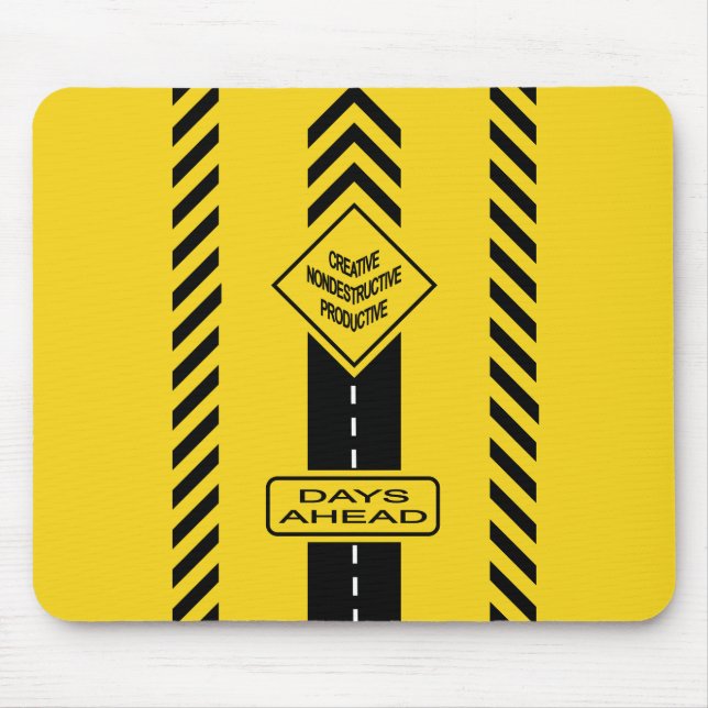 Days Ahead Mouse Pad (Front)