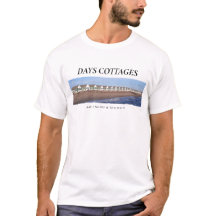 Days Cottages Tee with Coordinates and Logo