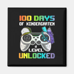 Days Of Kindergarten Level Unlocked Gamer Video Ga Magnet