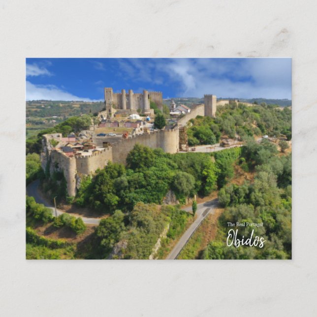 Days of Knight -Obidos Portugal Postcard (Front)