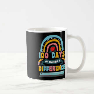 Days Of Making A Difference Rainbow Kids Teacher S Coffee Mug