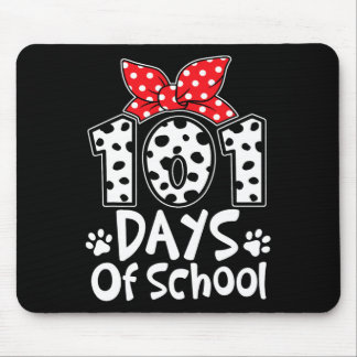 Days Of School Cute Dog Happy 100th Day Students K Mouse Pad