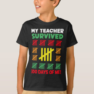 Days Of School Kids 100h Day Of School Cosume T-Shirt