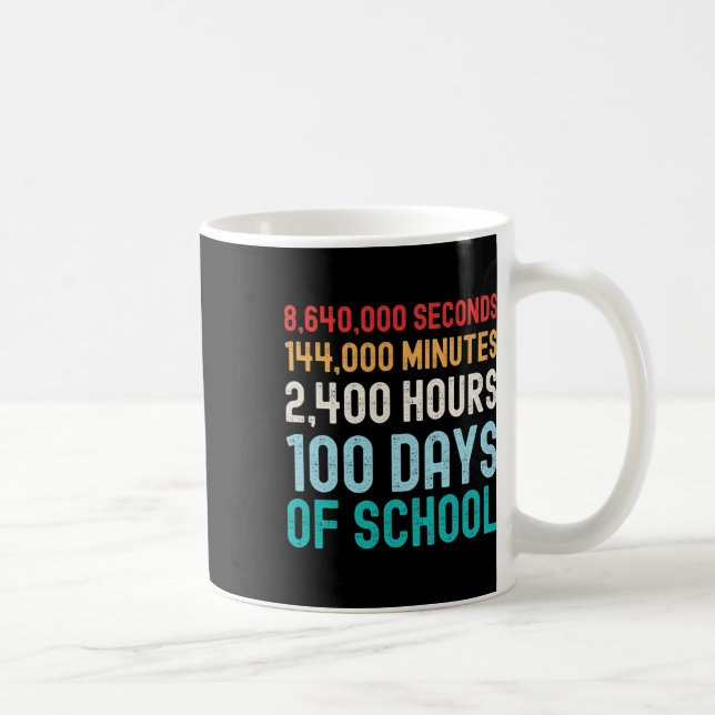 Days Of School Math  Coffee Mug (Right)