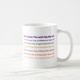 Days of the Week Coffee Mug