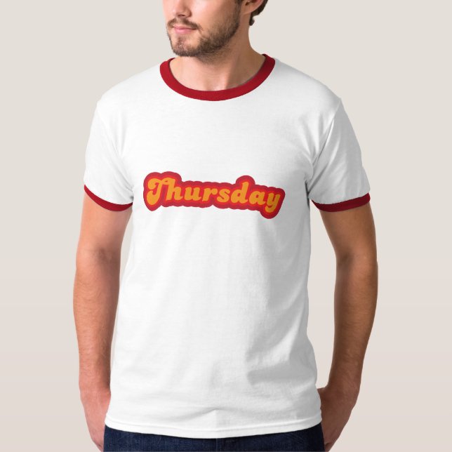 Days of the Week T-Shirt (Front)