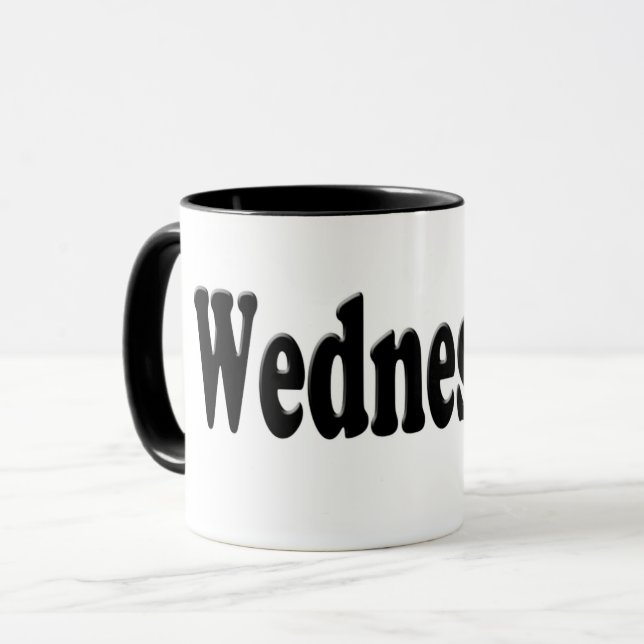 Days of the Week -  Wednesday Mug (Front Left)