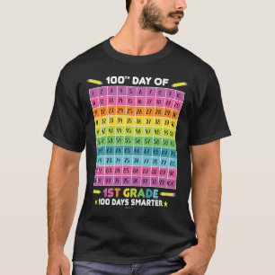 Days Smarter 100th Day Of School 1st Grade Student T-Shirt