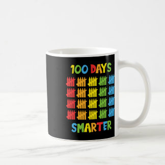 Days Smarter Teachers Kids Child 100th Day Of Scho Coffee Mug