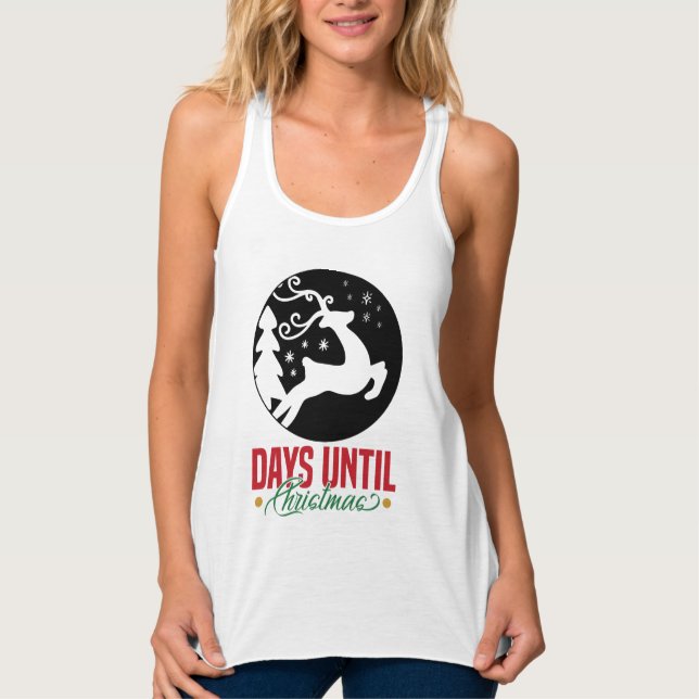Days Until Christmas-14531 Singlet (Front)