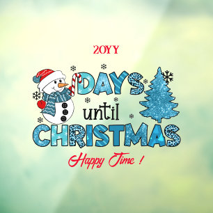 Days Until Christmas Customise