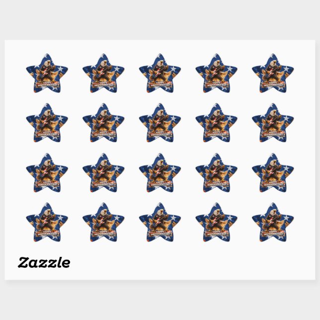 Daystar vinyl stickers de (Sheet)