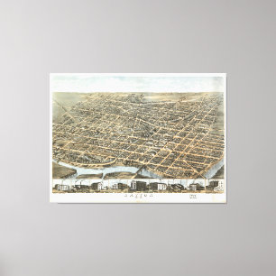 Dayton, Ohio (1870) Canvas Print