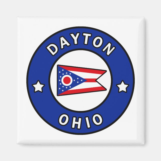 Dayton Ohio Magnet (Front)