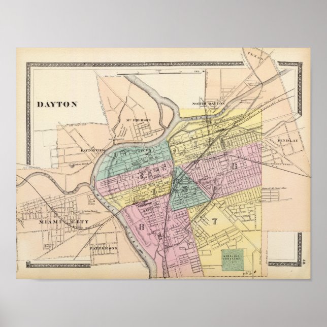 Dayton, Ohio Poster (Front)