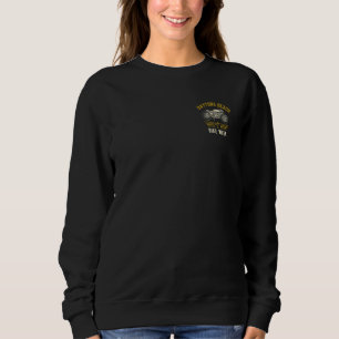Daytona Beach Bike Week Retro Motorcycle 6 Sweatshirt