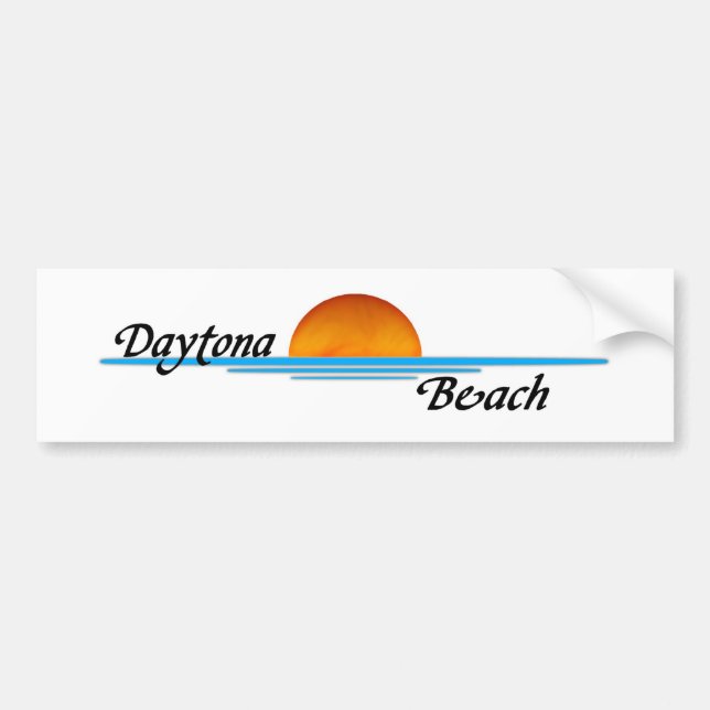 Daytona Beach Bumper Sticker (Front)