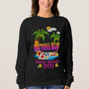 Daytona Beach Family Vacation Summer Beach Matchin Sweatshirt