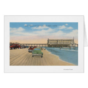 Daytona Beach, FL - Beach View of Pier Casino