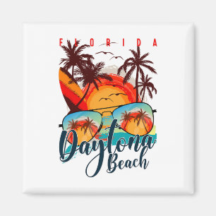 Daytona Beach Fl. Summer Vacation Trip - Florida B Magnet