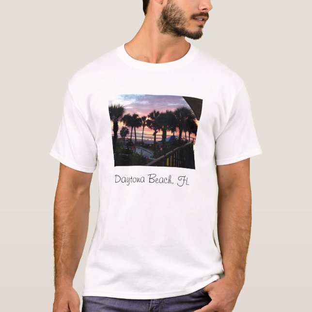 Daytona Beach, FL Sunrise T-Shirt (Front)