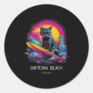 Daytona Beach Florida _1  Classic Round Sticker
