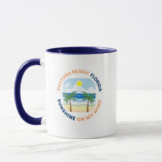 Daytona Beach Florida Coffee Mug (Left)