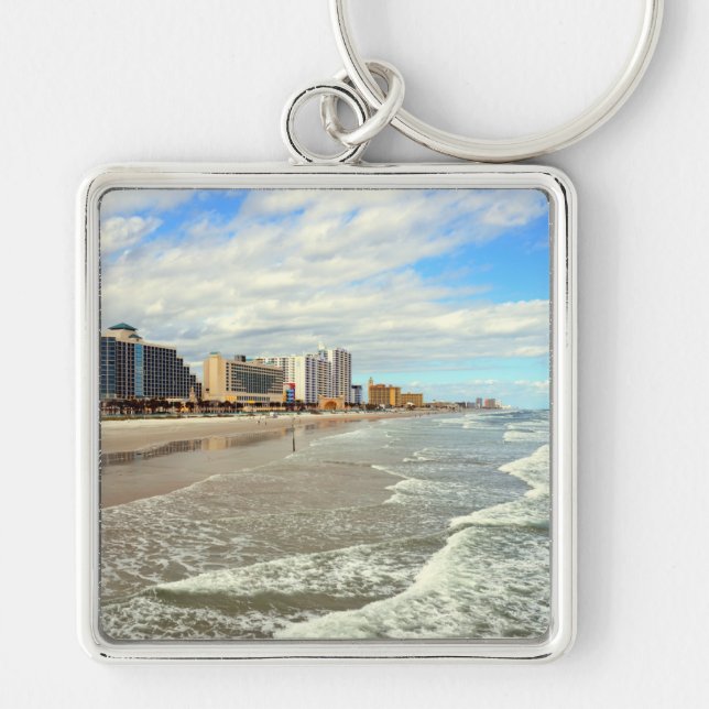 Daytona Beach Florida Key Ring (Front)