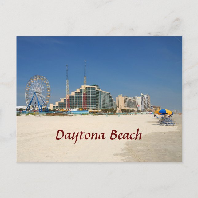 Daytona Beach Florida Postcard (Front)