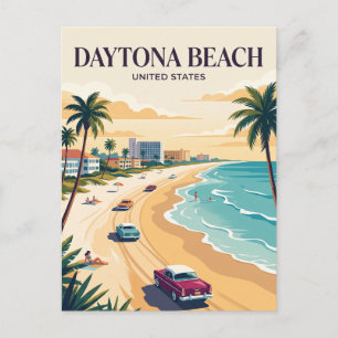 Daytona Beach Florida Postcard
