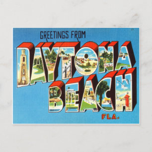 Daytona Beach Florida Postcard