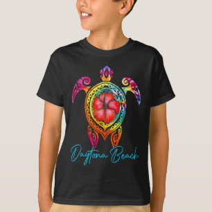 Daytona Beach Florida Tie Dye Sea Turtle Vacation T-Shirt