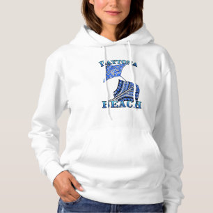 Daytona Beach Florida Vacation Tribal Stingray Hoodie