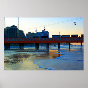 Daytona Beach Oceanfront II Poster