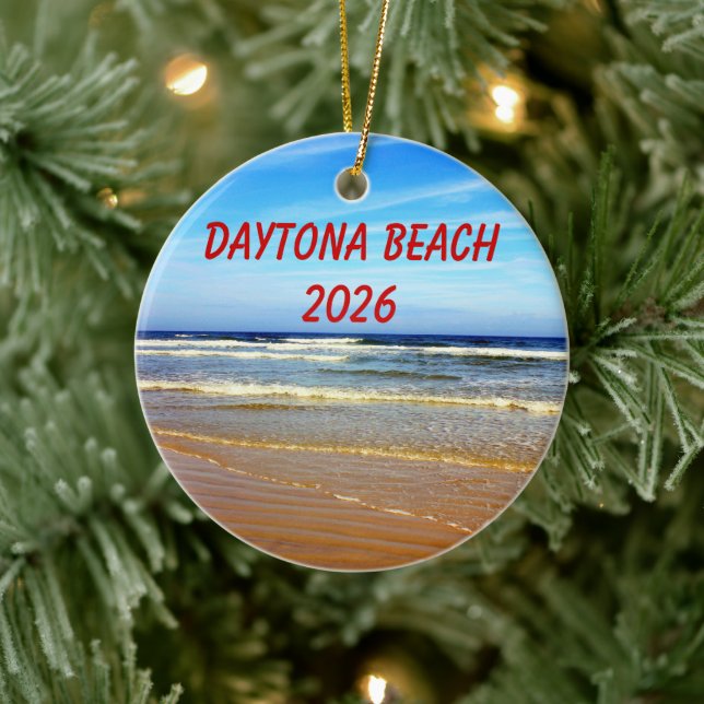 Daytona Beach Ornament (Tree)