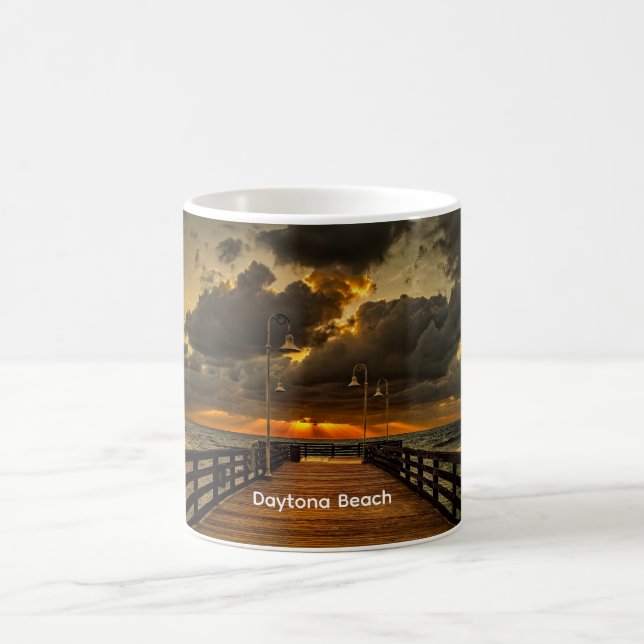 Daytona Beach Pier Coffee Mug (Center)