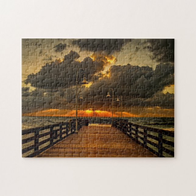 Daytona Beach Pier Jigsaw Puzzle (Horizontal)