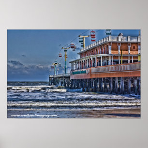 Daytona Beach Pier Poster