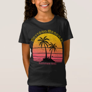 Daytona Beach Retro Sunset Palms T-Shirt