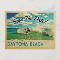 Daytona Beach Save The Date Florida Surfing