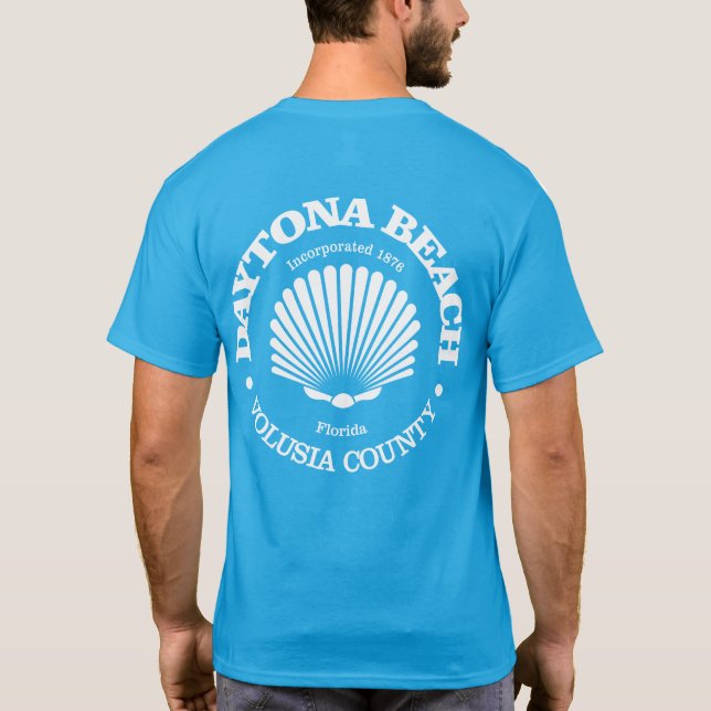 Daytona Beach (seashell) T-Shirt (Back)